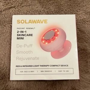 NWOT Solawave Radiant Renewal 2-in-1 Skincare Mini SEALED
